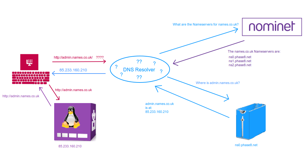 How does DNS work?