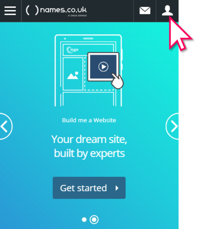 Click control panel for mobile