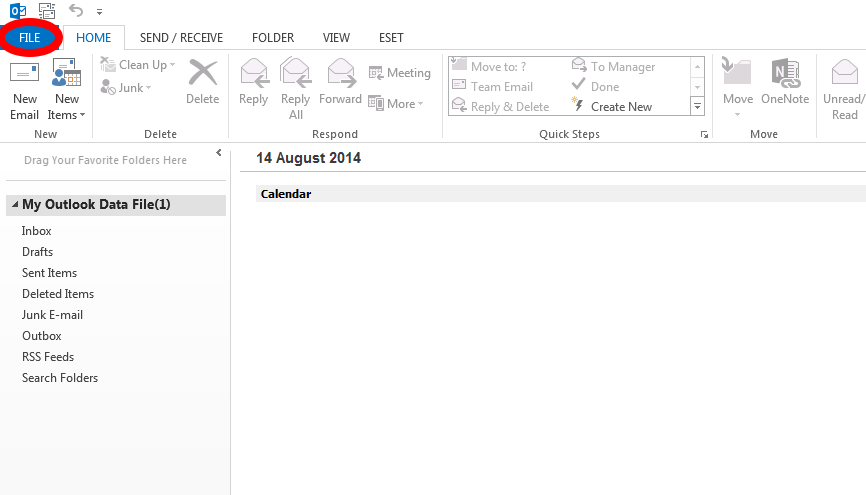 Setting up mail in Microsoft Outlook – Support