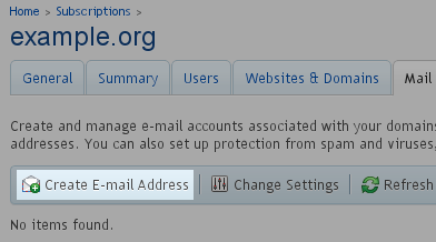 Select - Add New Email Select - Add New Email