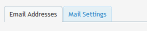 mail settings tab