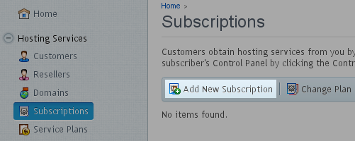 Add - Subscription Add - Subscription